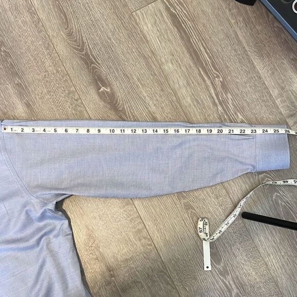 Brooks Brothers Men’s Blue Regent Button Down Dress Shirt 15.5 35 100% Cotton - Picture 8 of 8